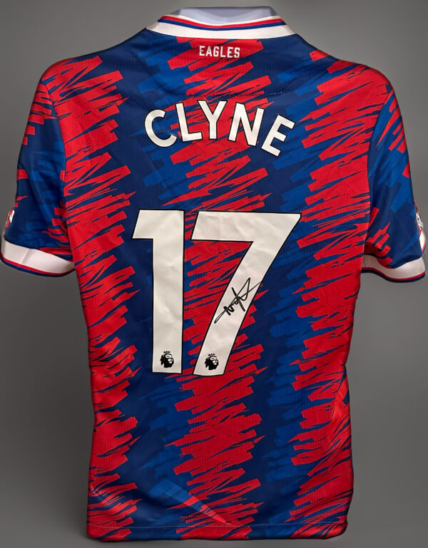 SIGNED CRYSTAL PALACE FC 22/23 HOME SHIRT - Image 2