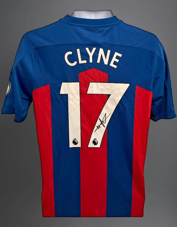 SIGNED CRYSTAL PALACE FC 20/21 HOME SHIRT - Image 2