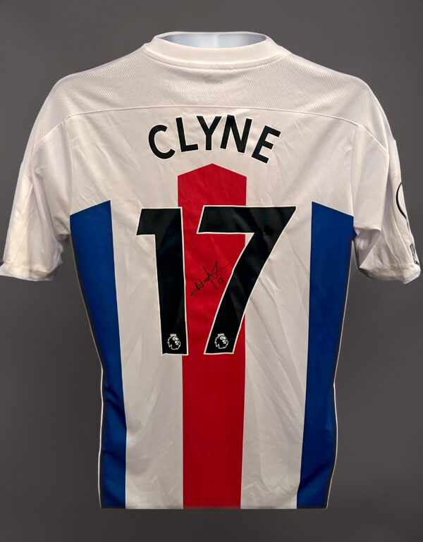 SIGNED CRYSTAL PALACE FC 20/21 AWAY SHIRT - Image 2